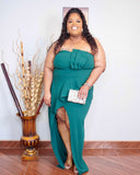 Halter Layered Dress