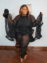 High-low Exaggerated Sheer Top