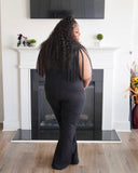 Black Tassles Jumpsuit