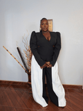 Black & White Statement Jumpsuit