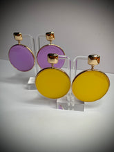 Color Round Earrings