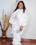 Layered Lace Sheer Shirt