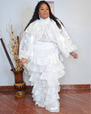 Layered Lace Sheer Shirt