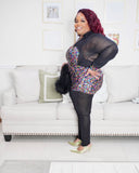 Sheer Multi Color Jumpsuit