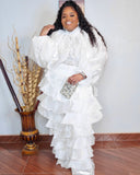 Layered Lace Sheer Shirt