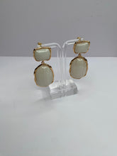 Square & Oral Earrings