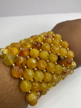 Mustard Beaded Bracelet