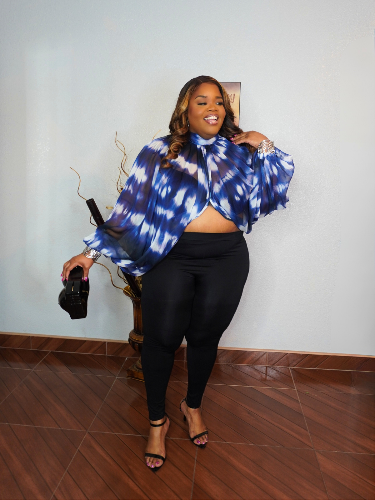 Long Sleeve Balloon Top