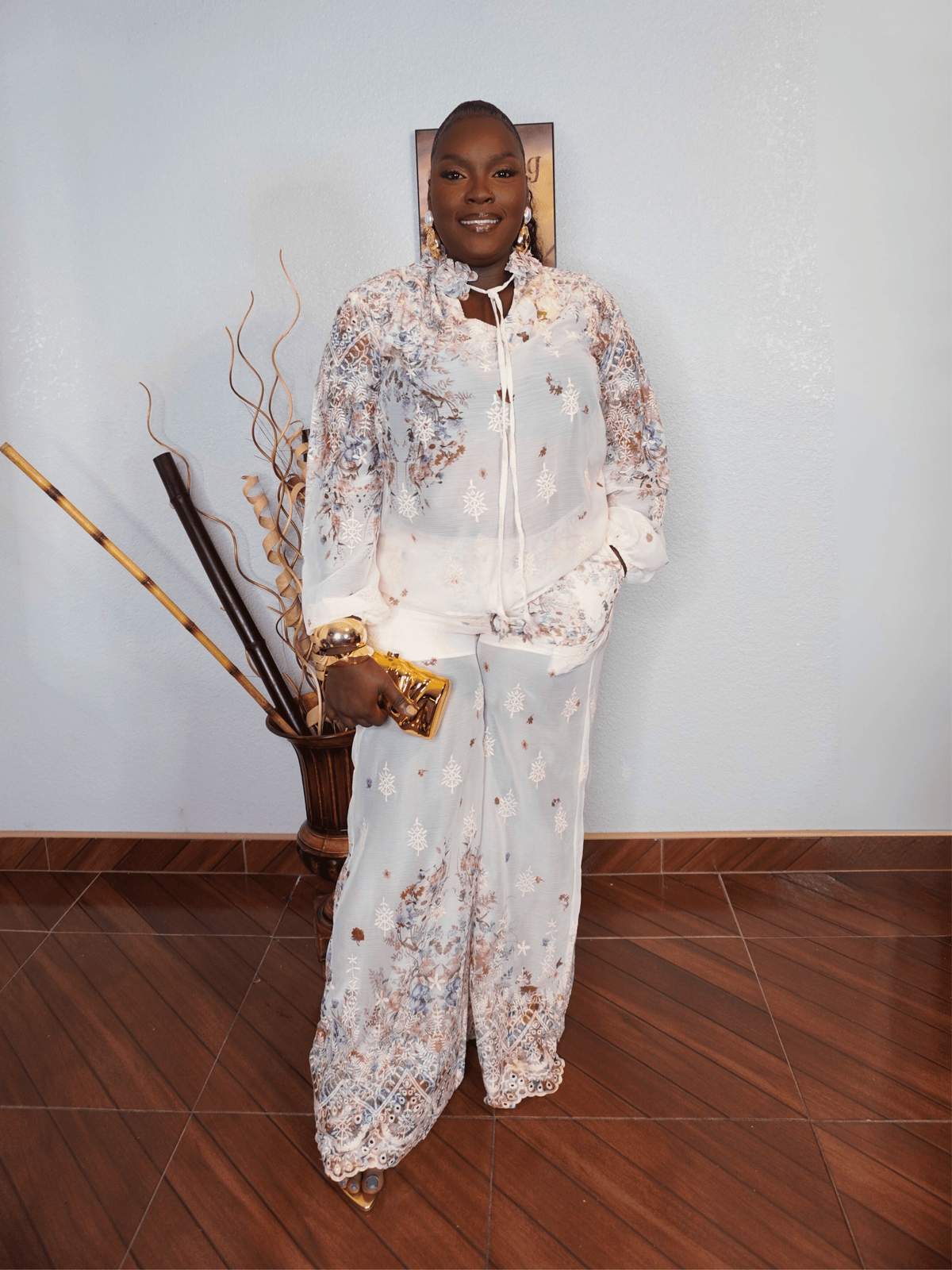 Floral Two Piece Set