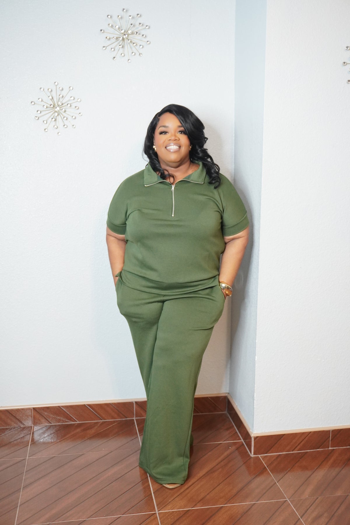 Everyday Luxe Zip Collar Set
