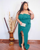 Halter Layered Dress