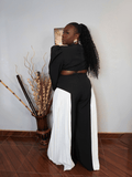 Black & White Statement Jumpsuit