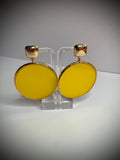 Color Round Earrings
