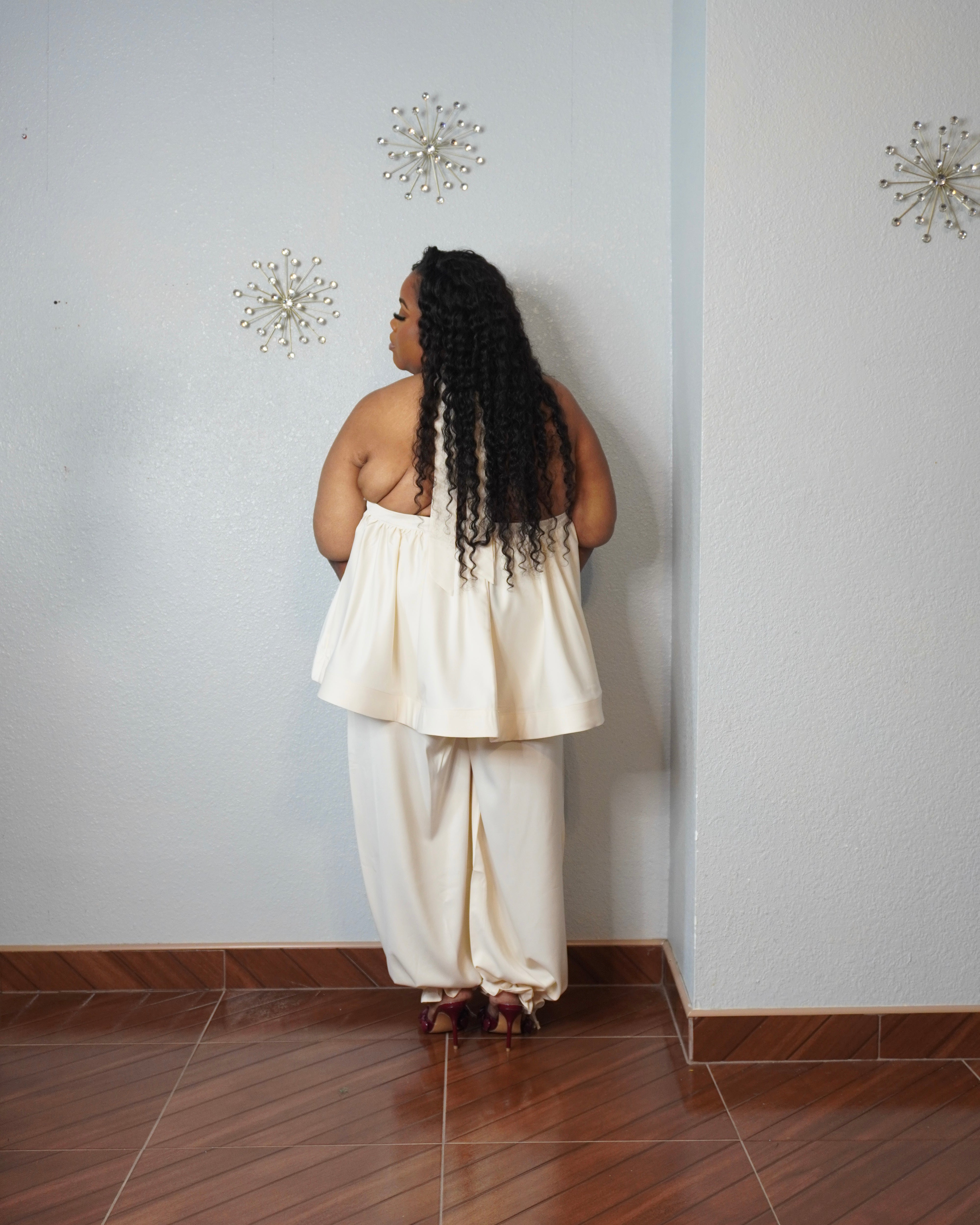 Luxury resort wear plus size outfit