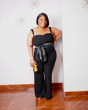 Black Tie Jumpsuit