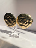 Large Textured Earrings