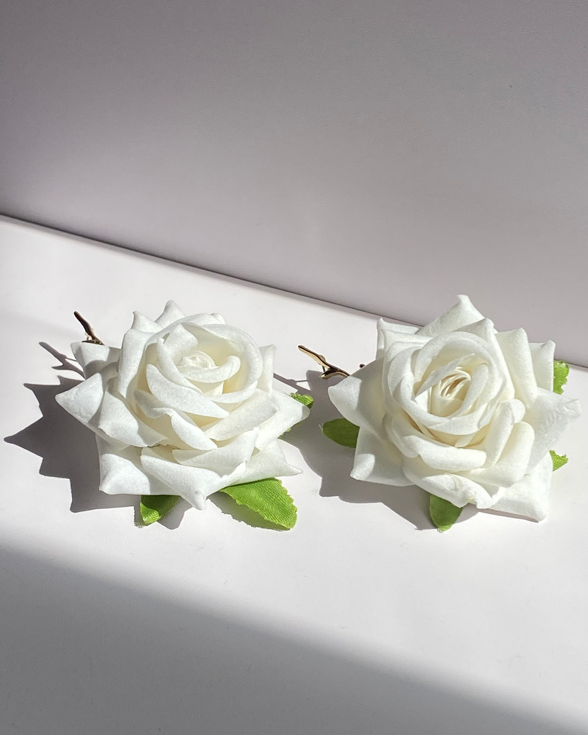 Stem Rose Earrings