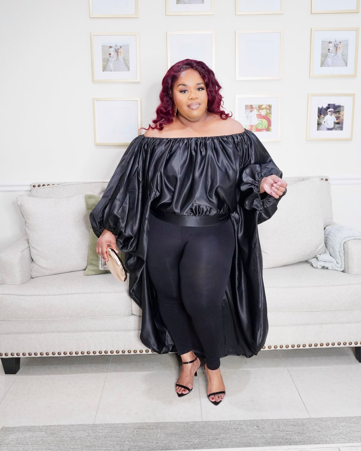 Black High Low Shirt