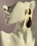 Solene Sculptural Drop Earrings