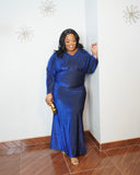 Midnight Luxe Shimmer Gown