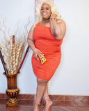 Mini One Shoulder Dress