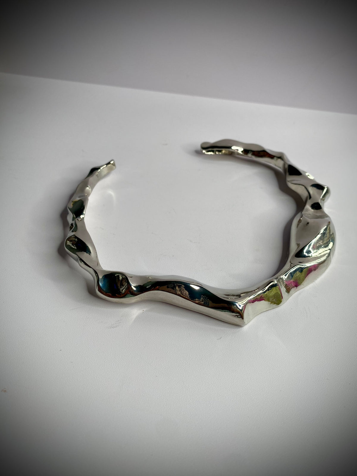 Textured Choker Necklace