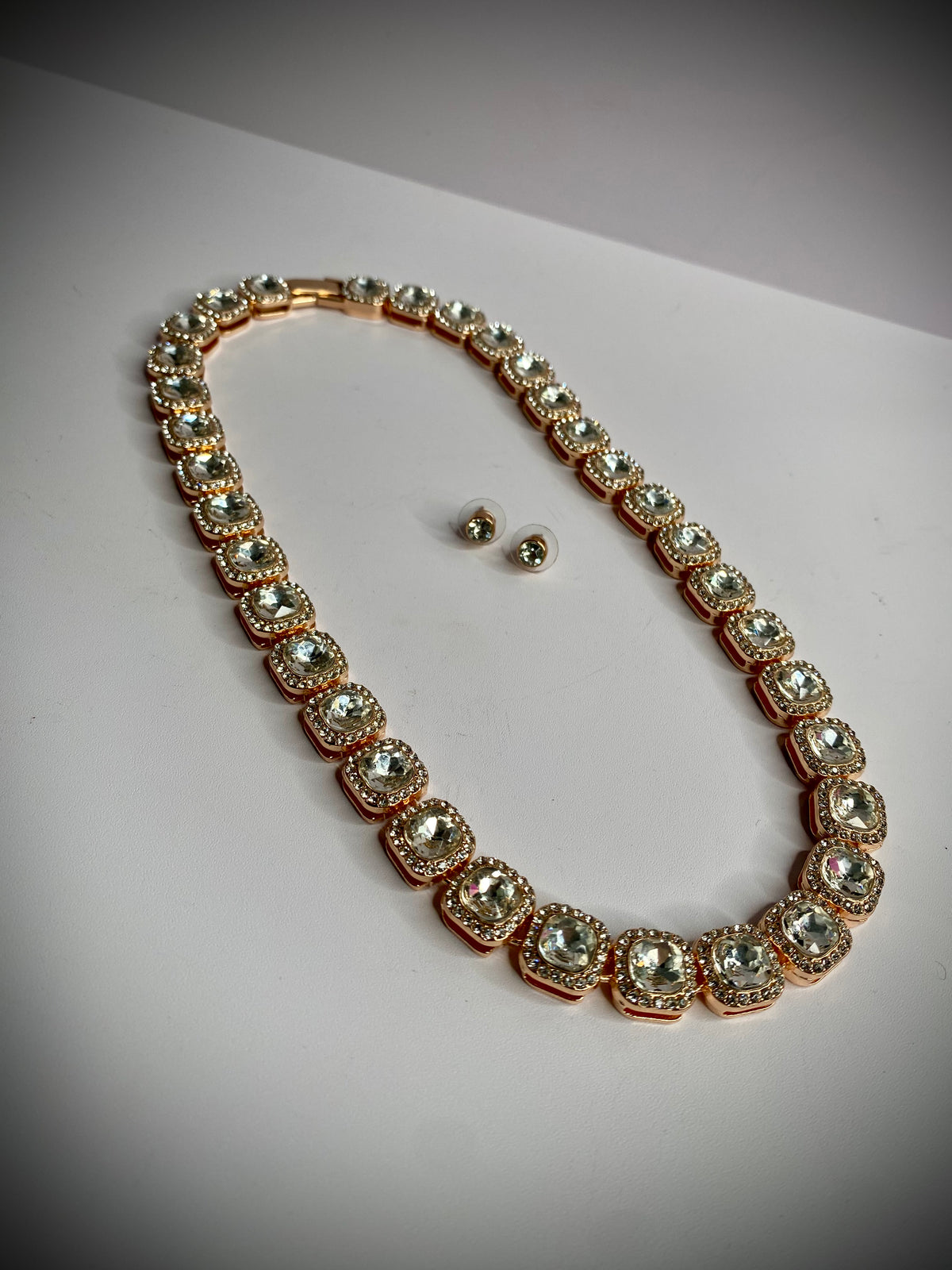 Bling Square Necklace