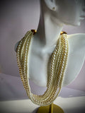 Multi Strand Pearl Necklace
