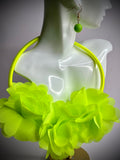 Neon Flower Necklace
