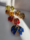 Curve C Color Earrings