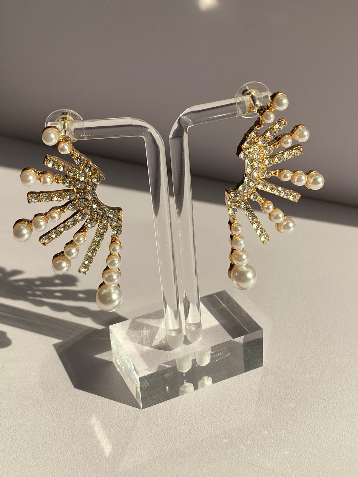 Bedazzled Burst Earrings