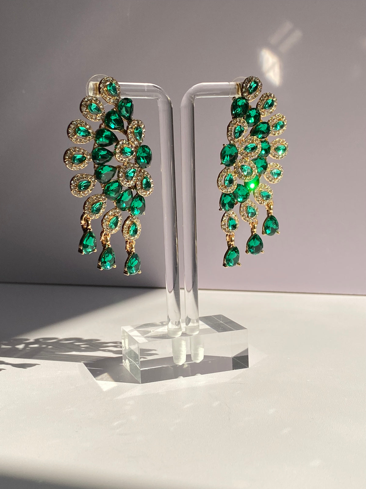 Green Wing Earrings