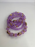 Purple Beaded Bracelet