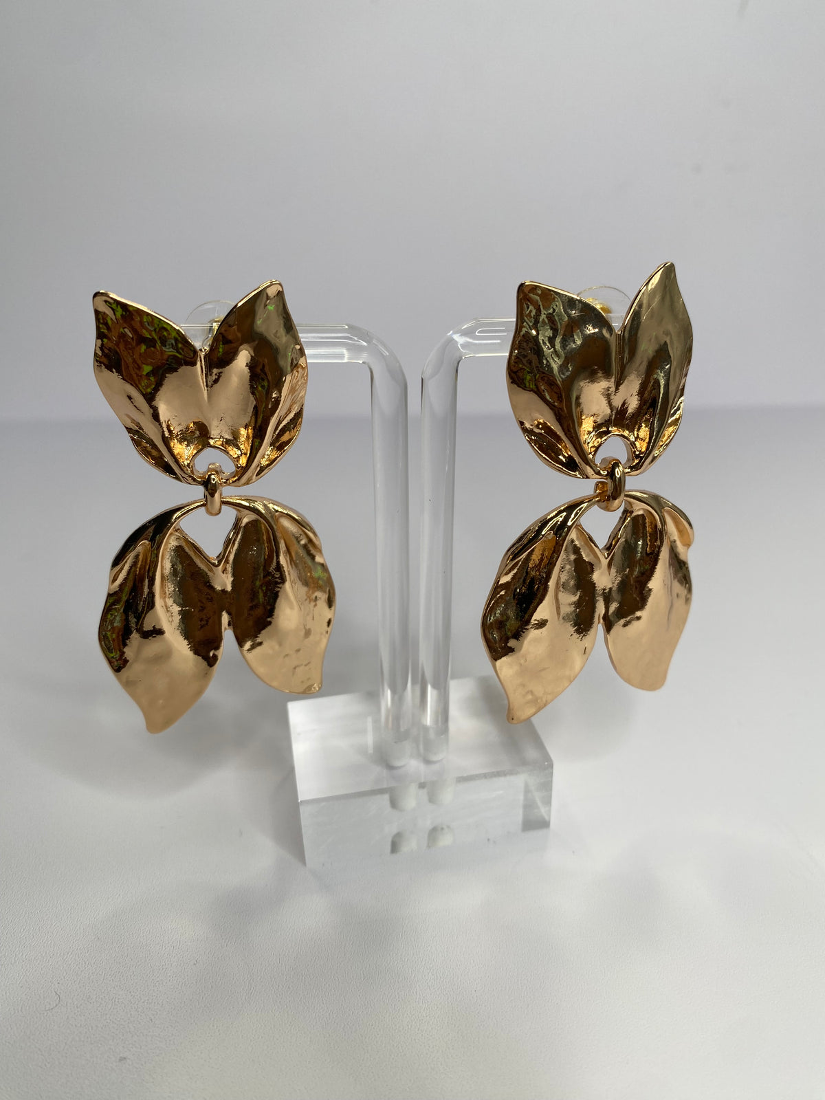 Gold Medal Butterfly Earrings