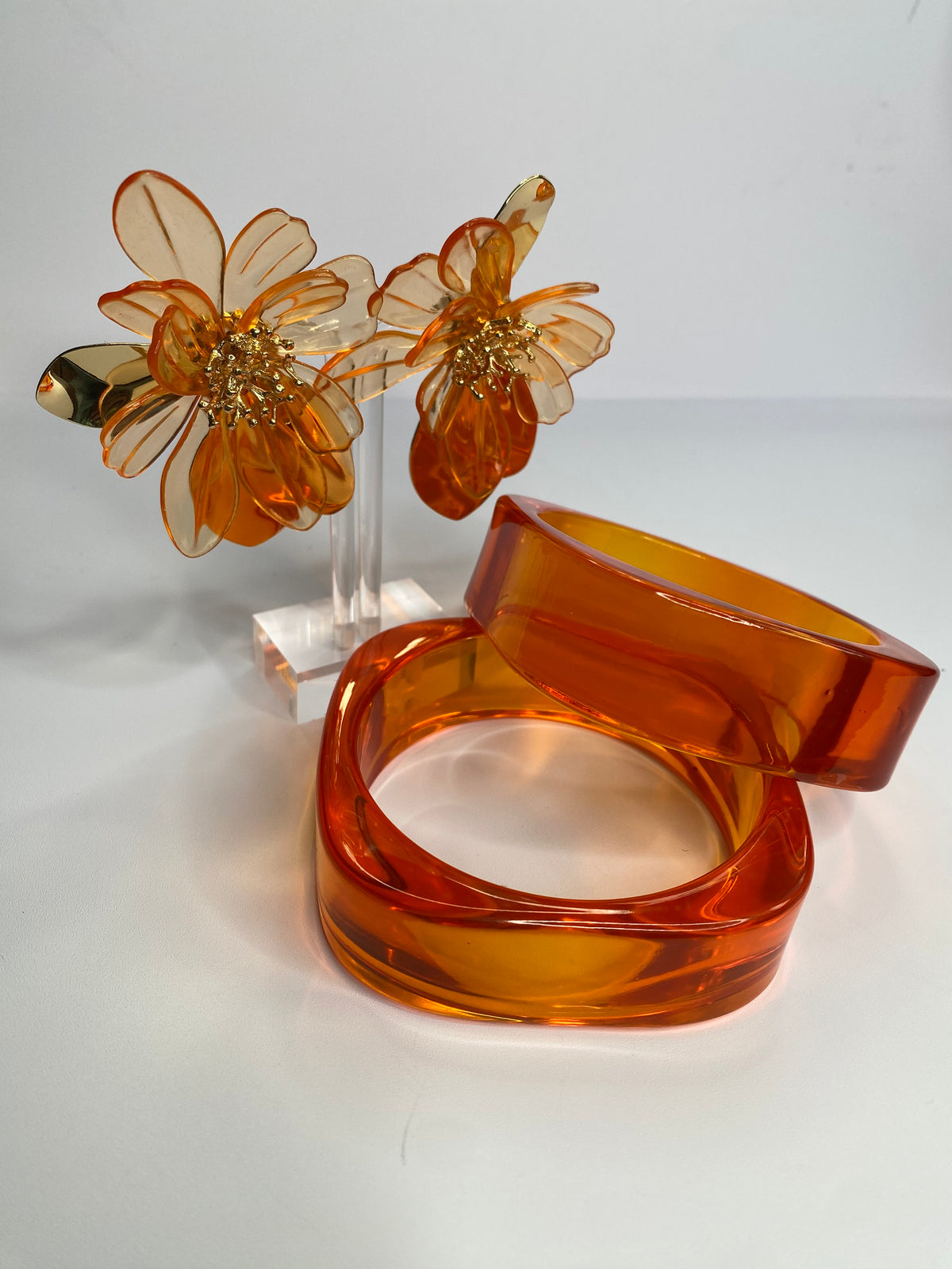 Orange Flower Set