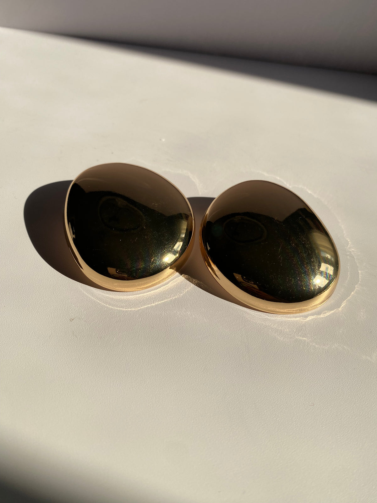 Gold & Silver Oral Earrings