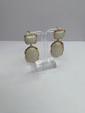 Square & Oral Earrings