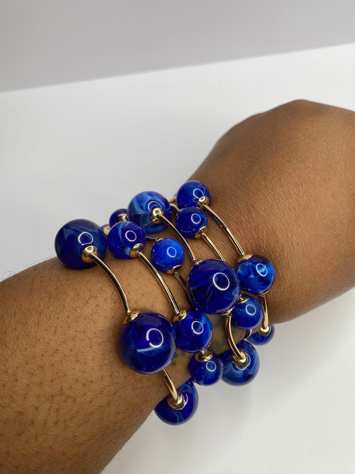 Glossy Ball Bracelets