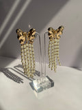 Butterfly Pearl Earrings
